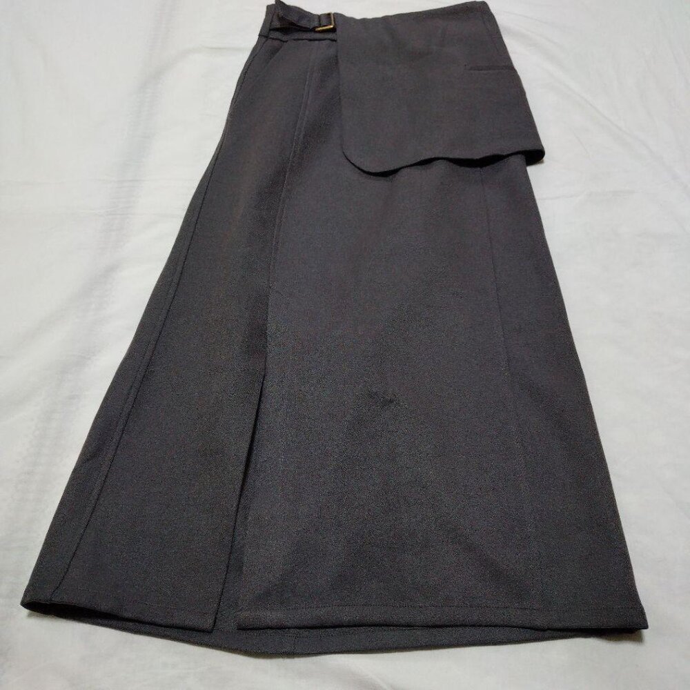 Tia Shimamura Long Skirt Black